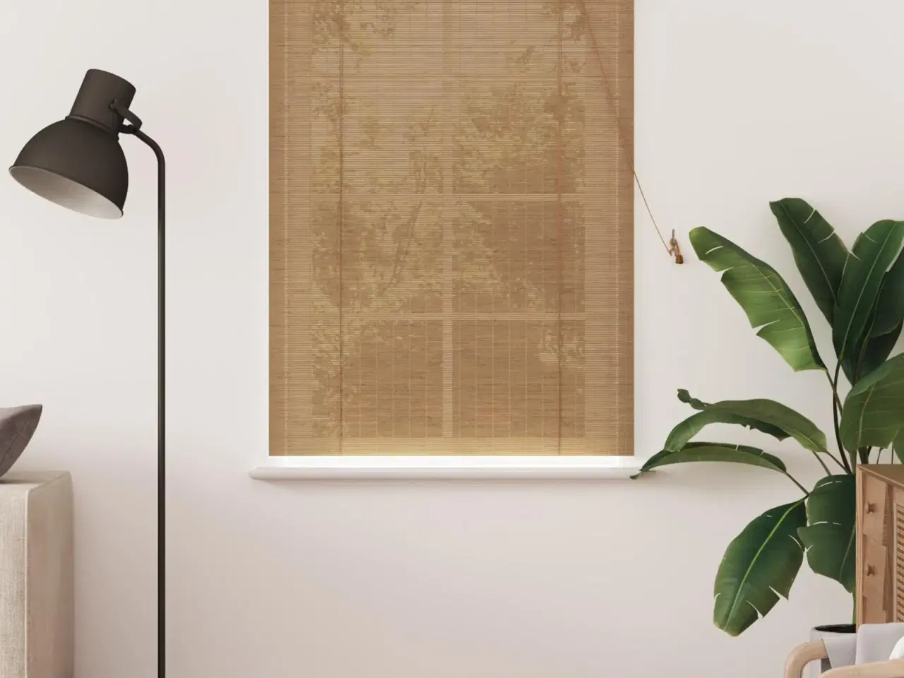 Billede 3 - Vindues Blinds & Shades Lys Brun 110 x 160 cm Bambus