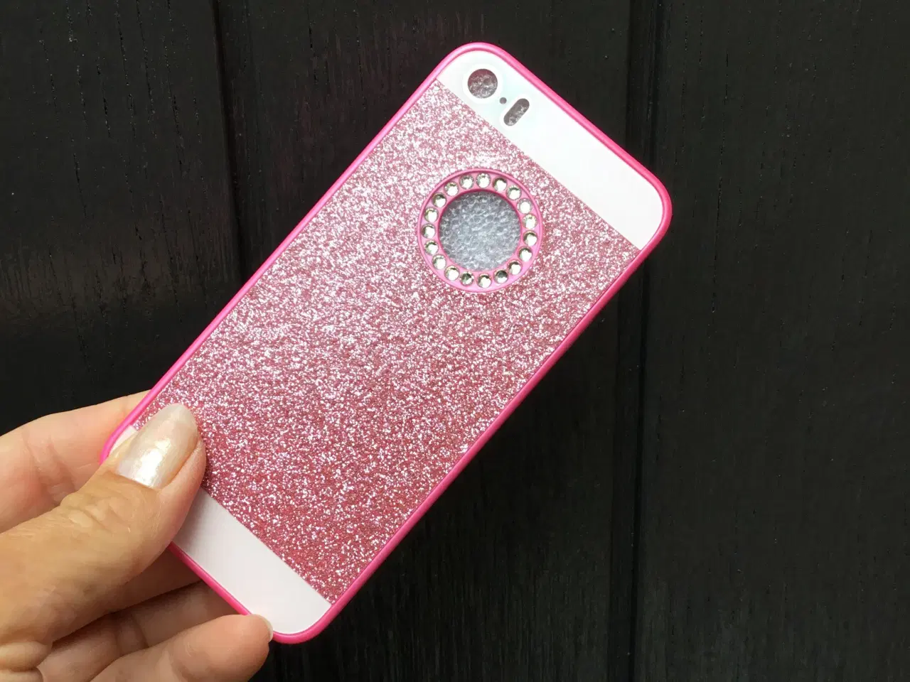 Billede 5 - Glimmer cover til iPhone 5 5s SE 6 6s med similist