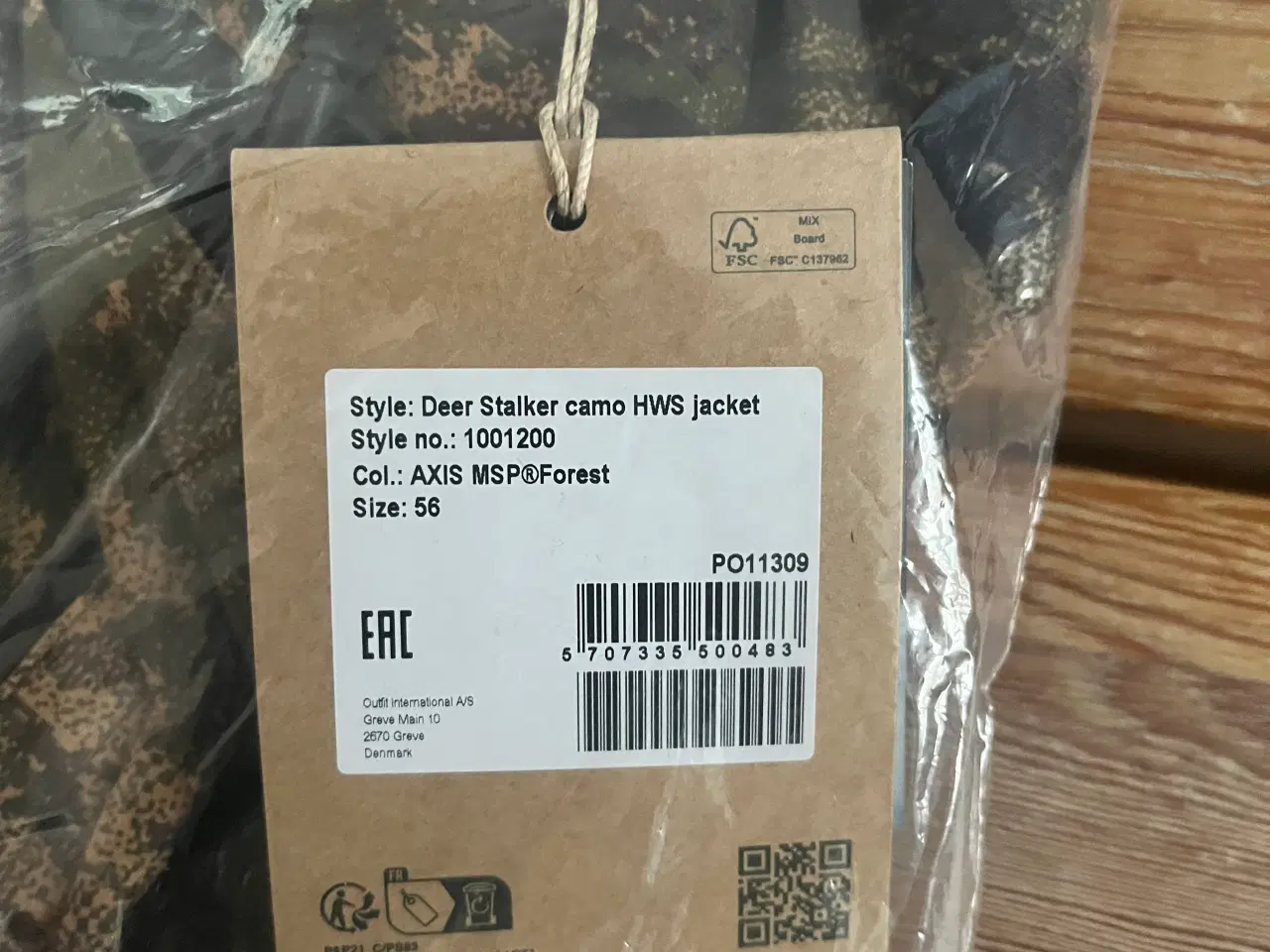 Billede 2 - Härkila Deer Stalker camo HWS Str. 56