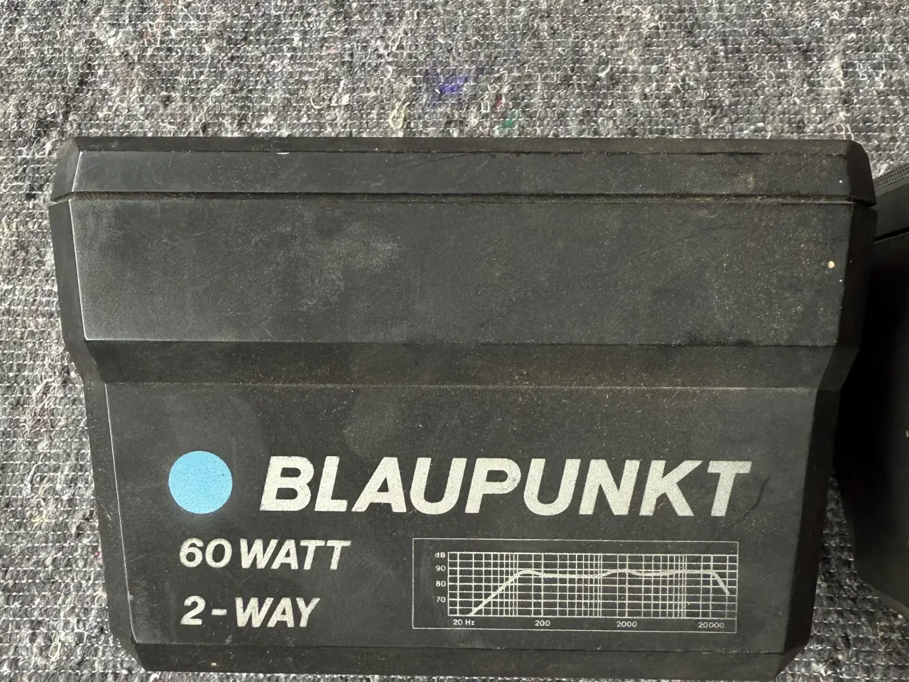 Billede 4 - Blaupunkt retro bilhøjtaler til hattehylde