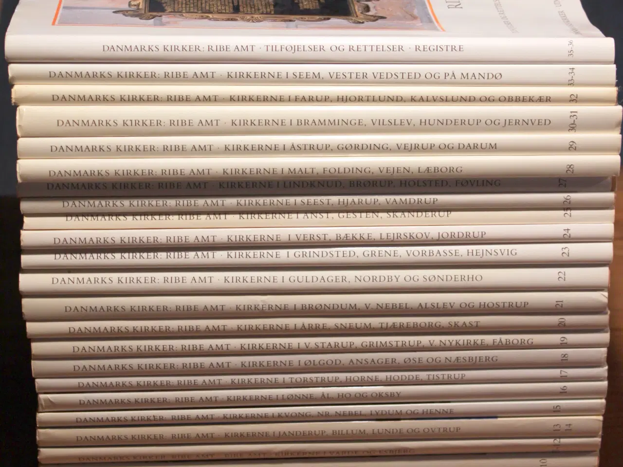 Billede 2 - Danmarks Kirker Ribe Amt, Odense Amt, Holbæk Amt.