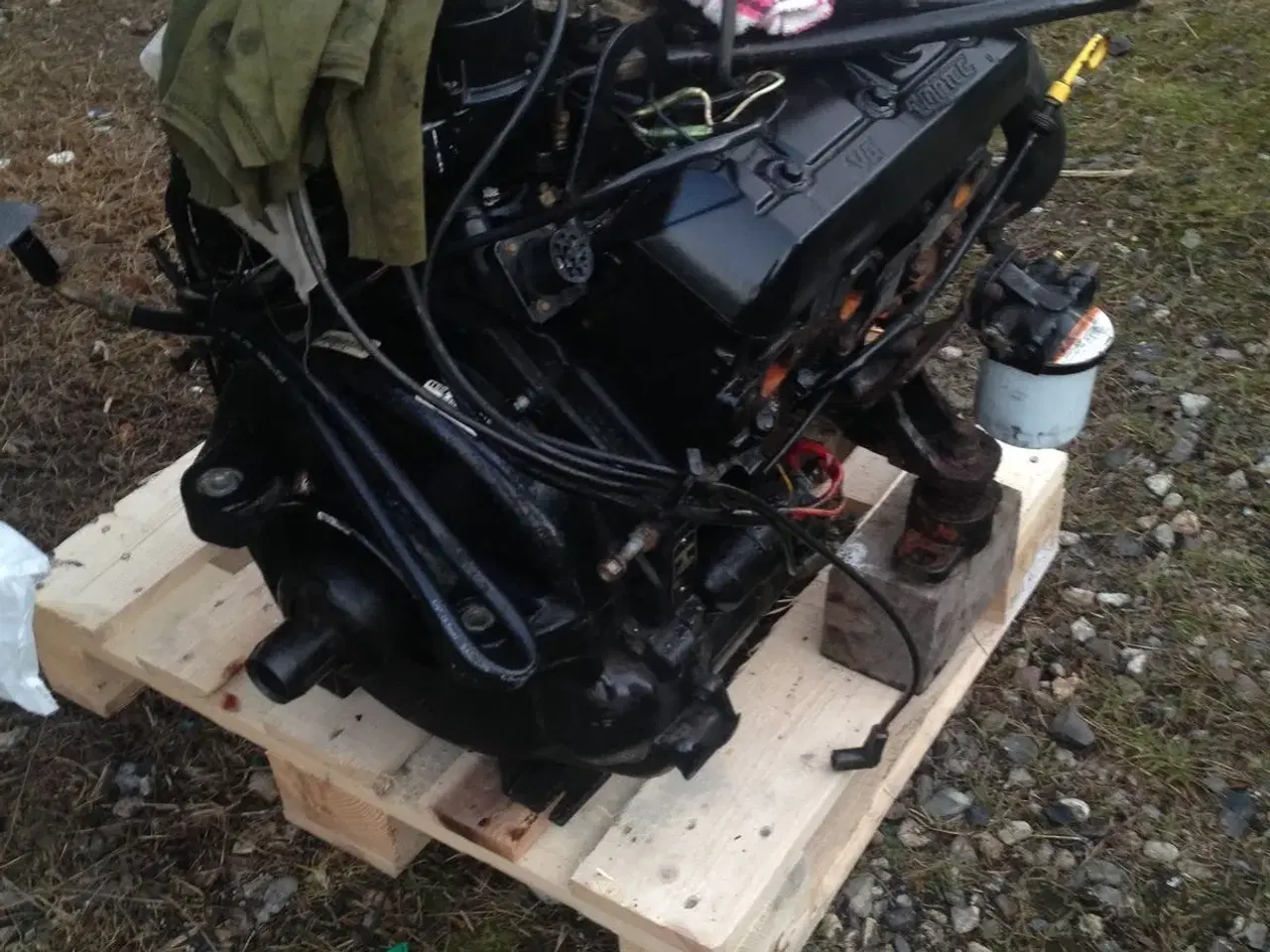 Billede 1 - Mercruiser V6 LX 205HK motor.