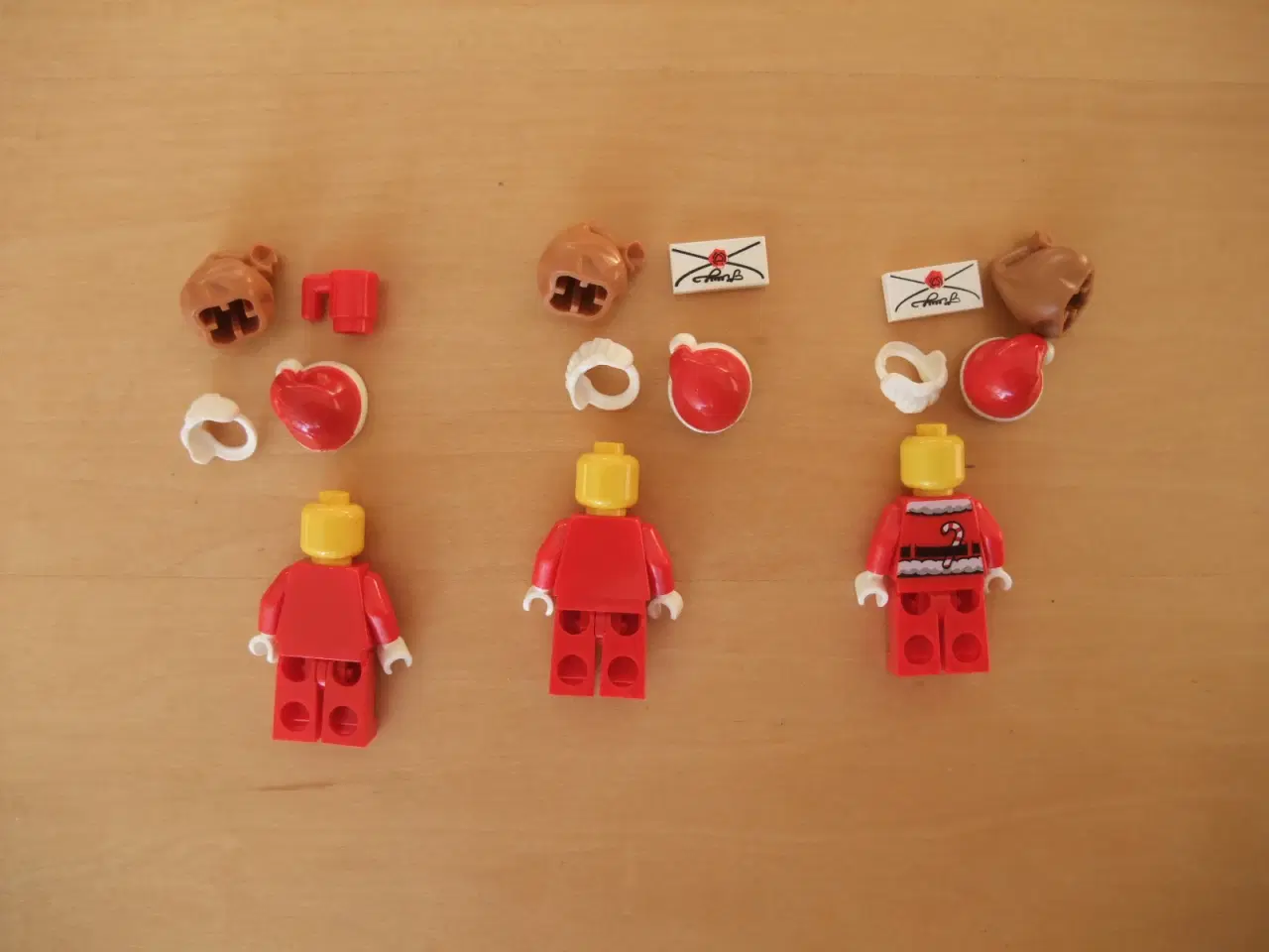 Billede 3 - Lego Julemænd Figurer