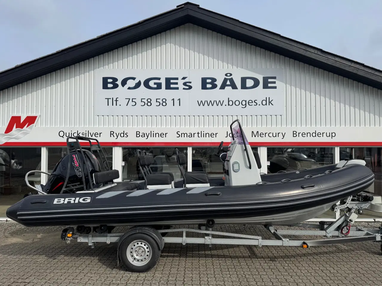 Billede 1 - 610 Navigator RIB med F150 Mercury-EFI ProXS