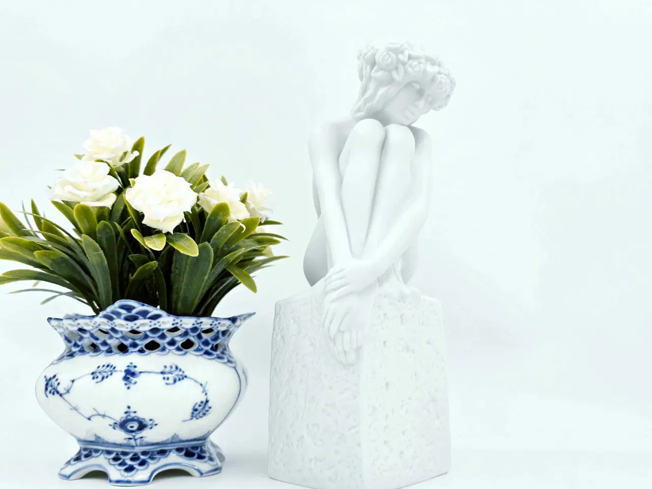 Billede 2 - Royal Copenhagen Stjernetegnsfigur Jomfruen