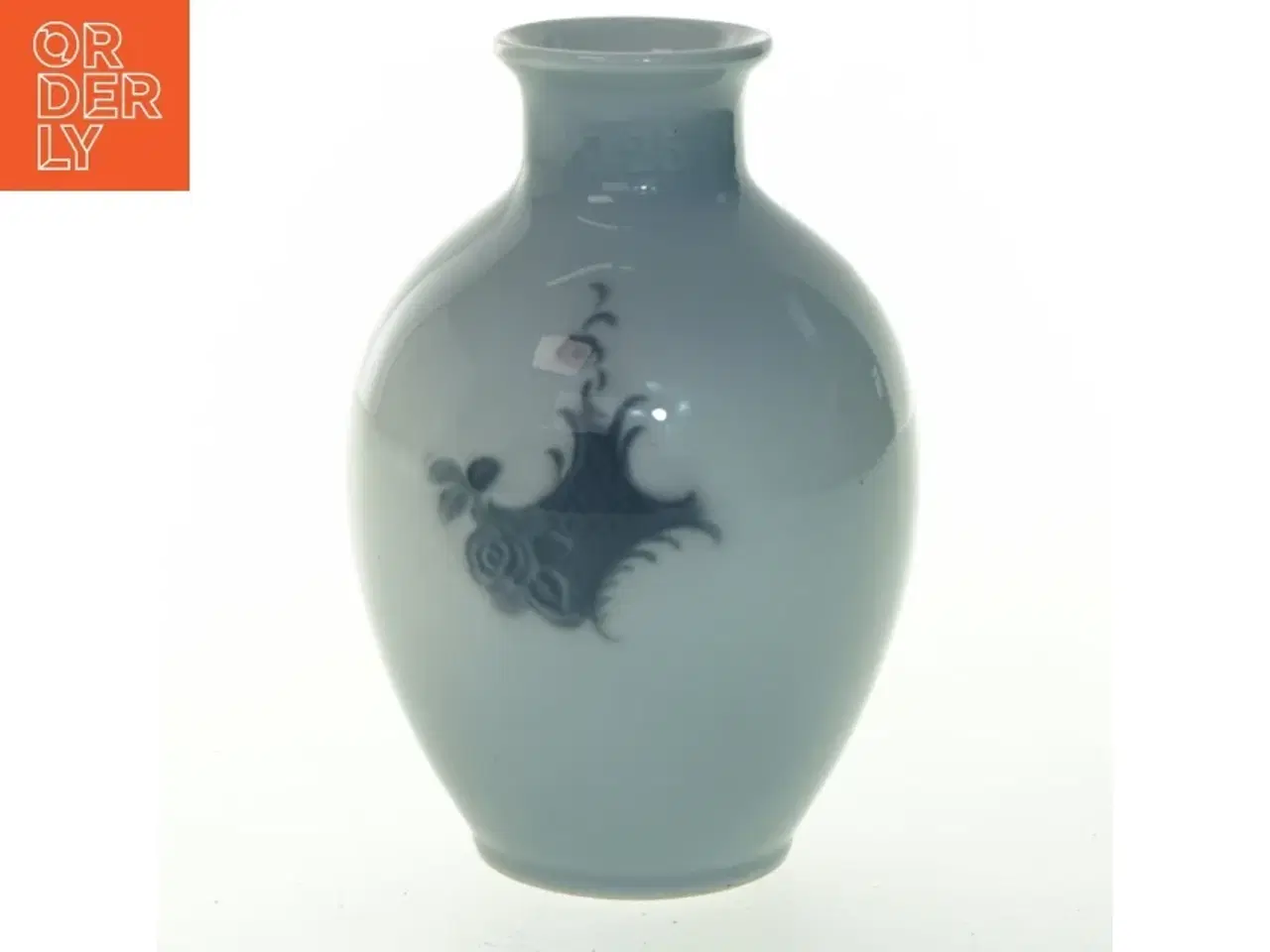 Billede 2 - Porcelæns vase med maritimt motiv fra Royal Copenhagen (str. 18 cm)