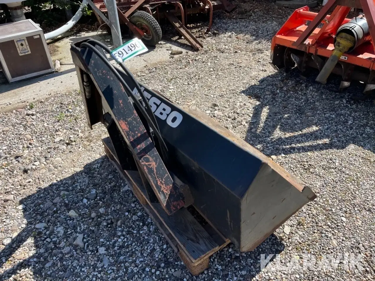Billede 3 - Bagtipskovl Nesbo 1,3m hydraulisk