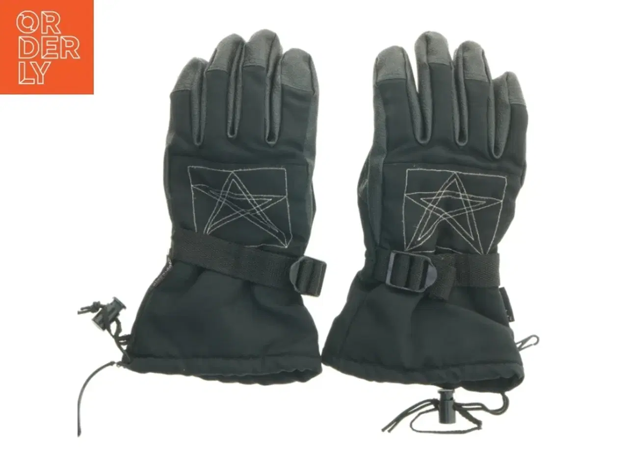 Billede 1 - Vinterhandsker med stjernedesign fra Thinsulate (str. 29 cm)