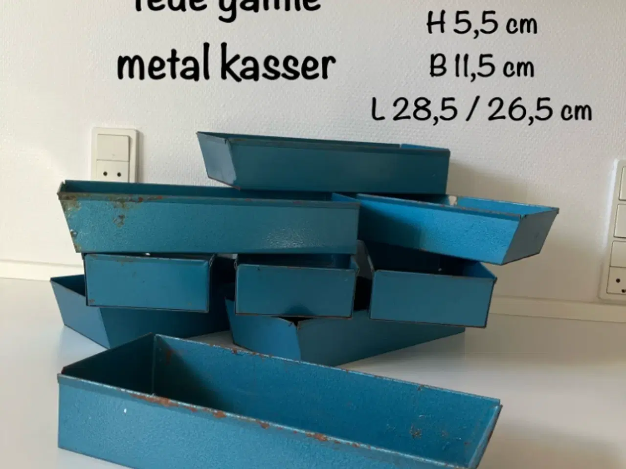 Billede 1 - 9 fede retro sortimentskasser 