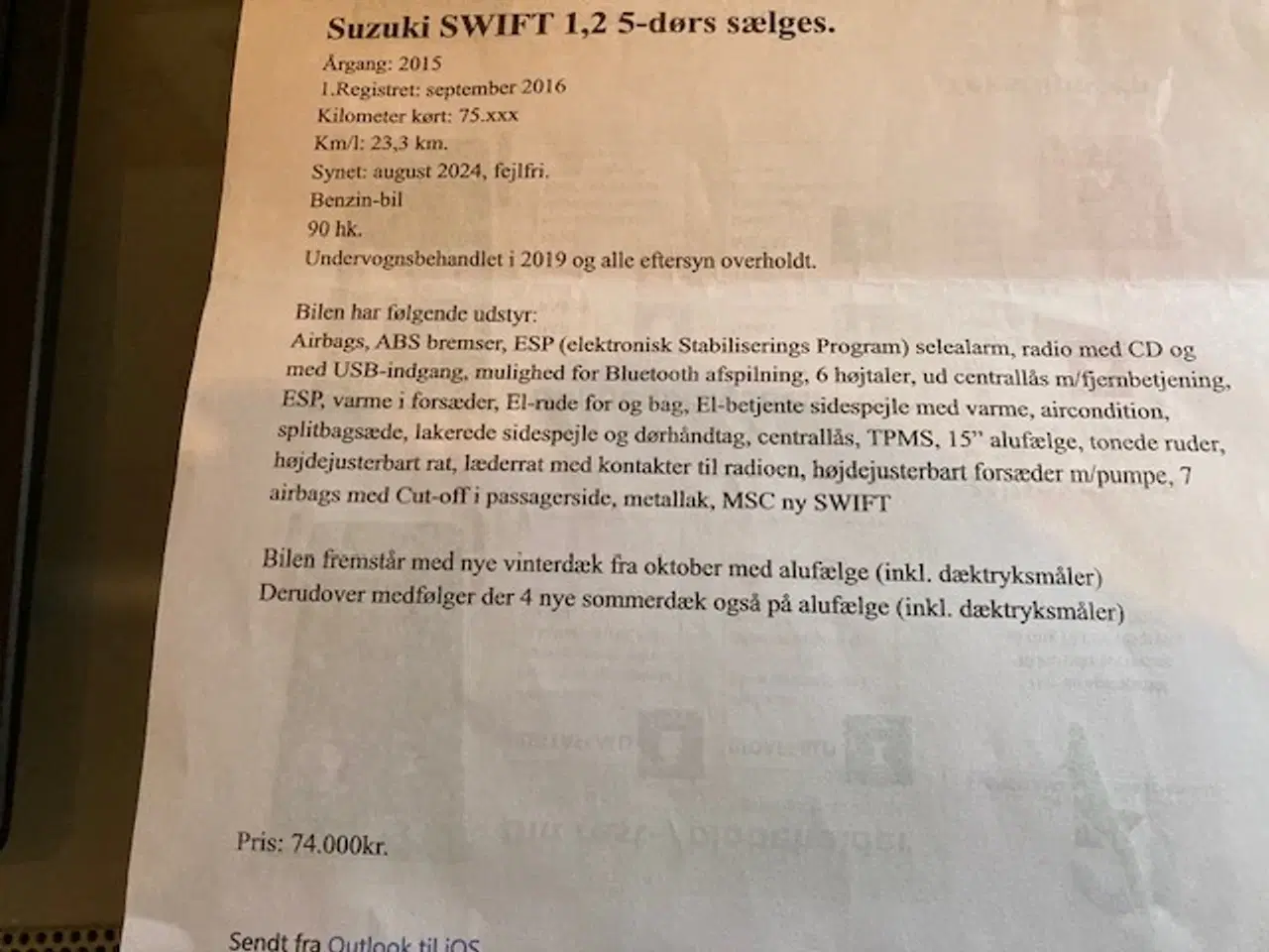 Billede 3 - SUZUKI SWIFT  1,2 5 dørs