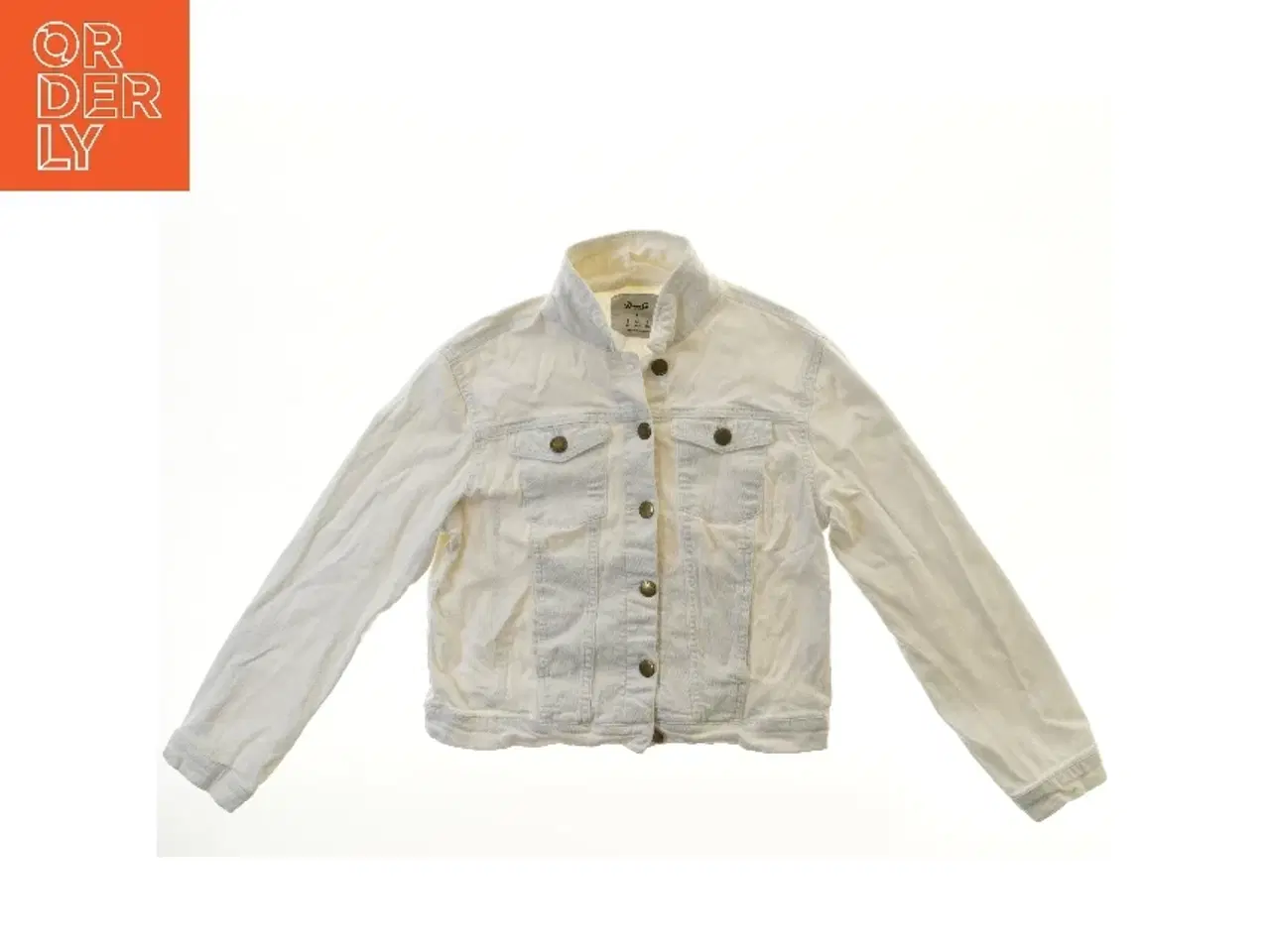 Billede 1 - Hvid jakke fra Denim Co. (str.  bryst:39 længde:49 cm)