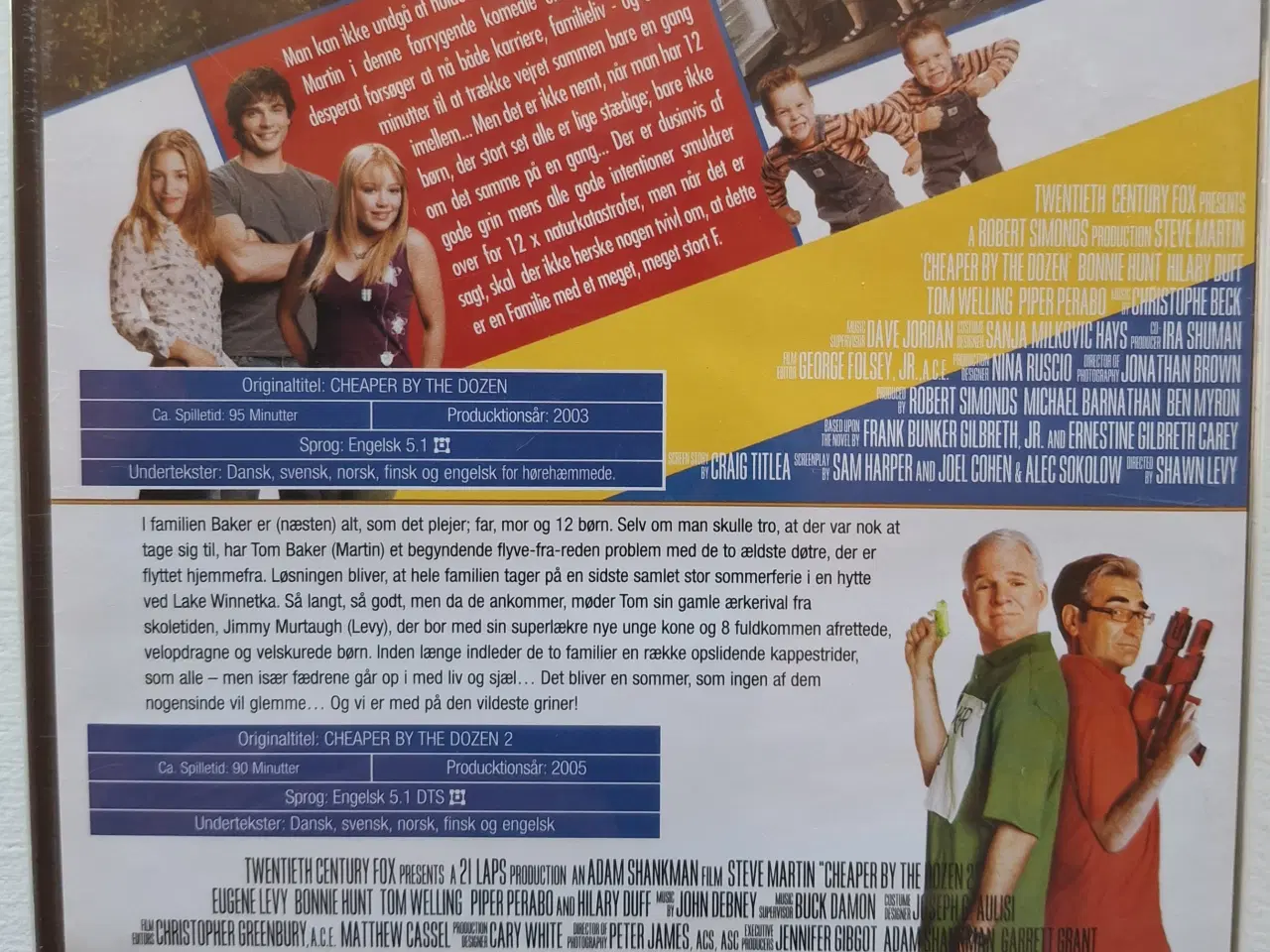 Billede 2 - Det vilde dusin 1 og 2 dvd Ny i folie