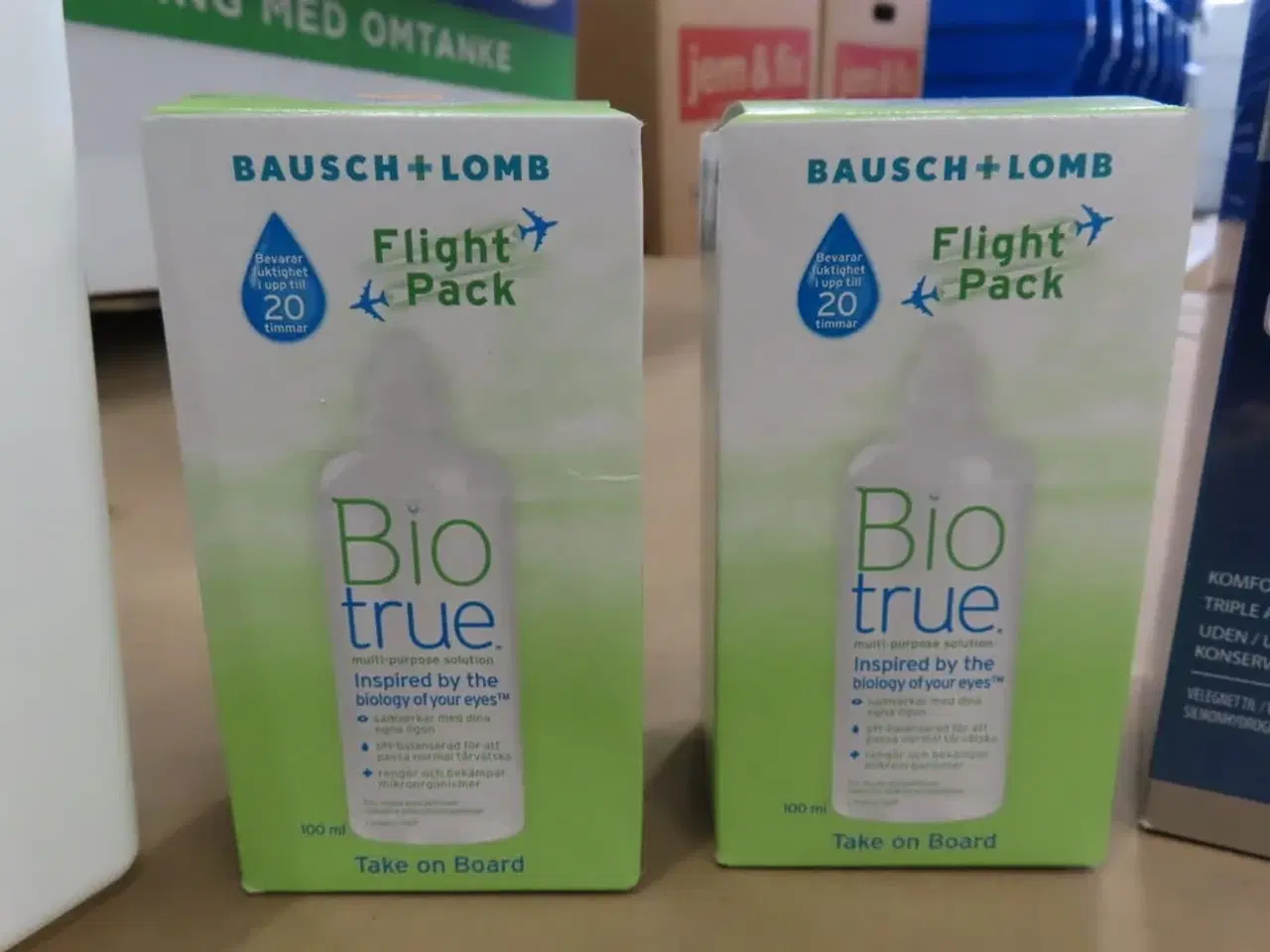 Billede 3 - 5 stk. Linsevæske AO SEPT / BIO TRUE