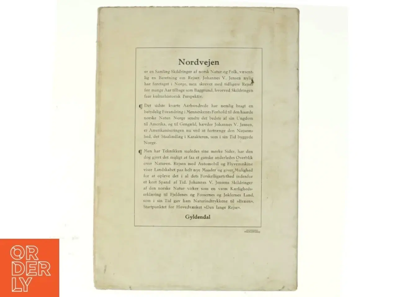Billede 3 - Nordvejen af Johannes V. Jensen (bog)