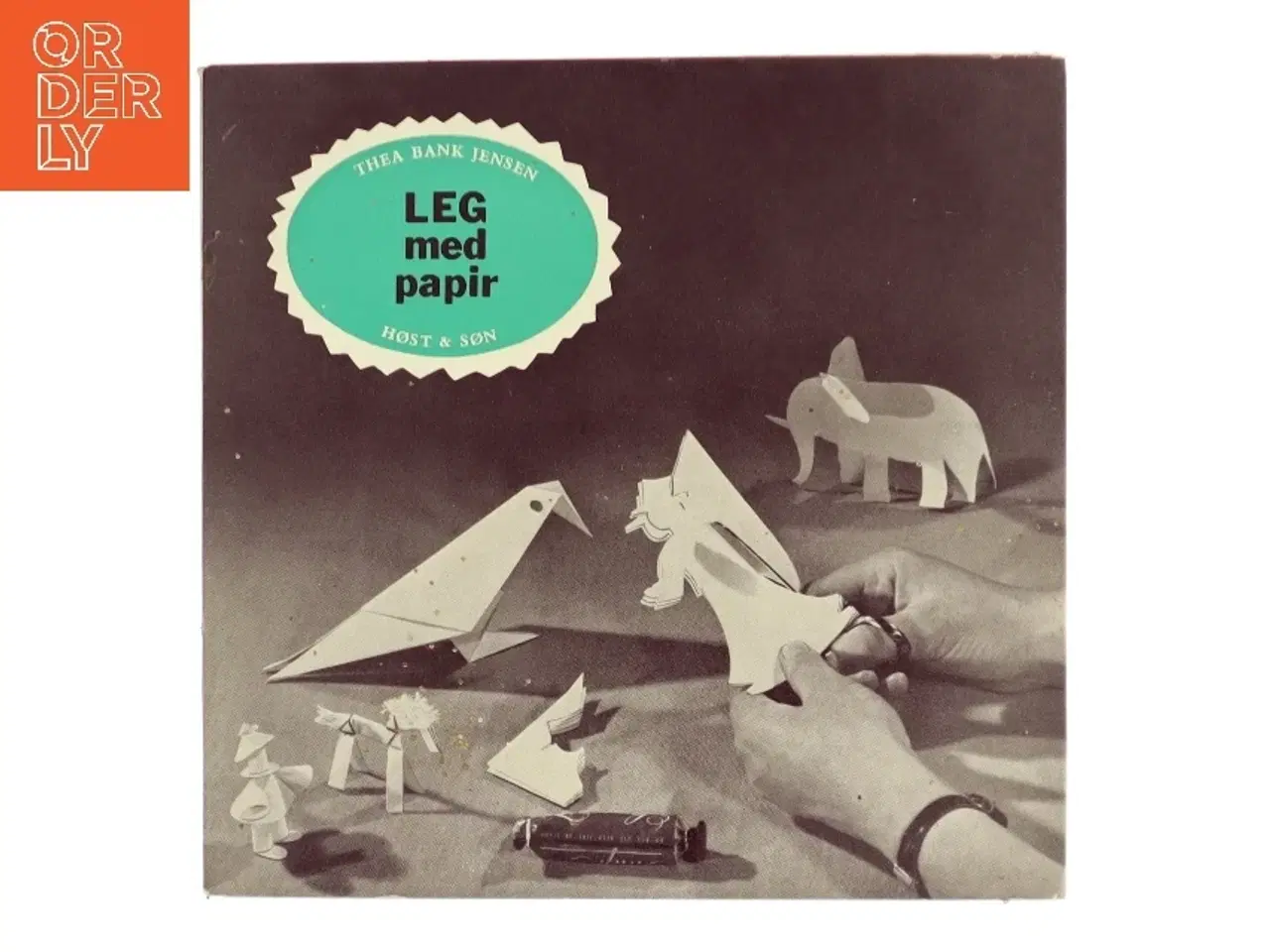 Billede 1 - Leg med papir af Thea Bank Jensen (Bog)