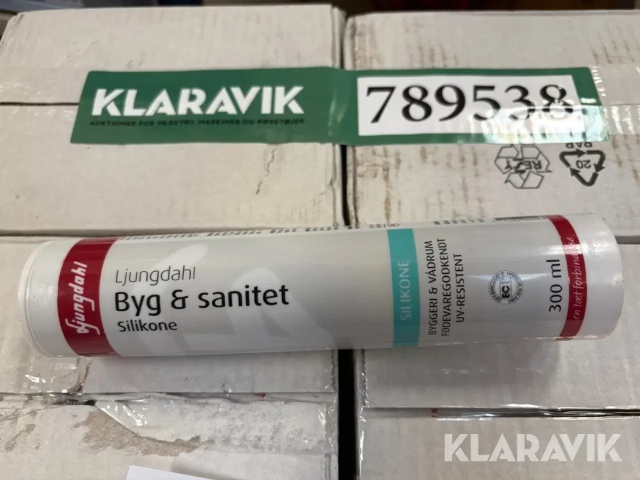 Billede 5 - Fugemasse Ljungdahl Byg og sanitet silikon sort 180 styk
