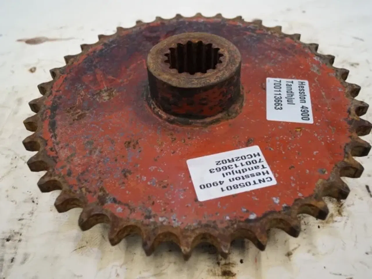 Billede 11 - Hesston 4900 Tandhjul 700113663
