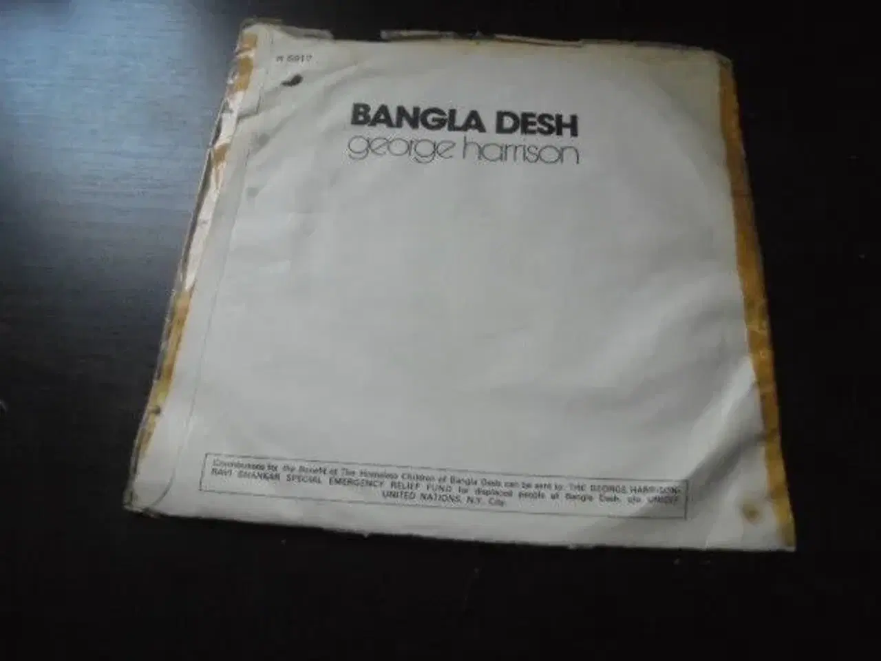 Billede 2 - Single: George Harrison - Bangla Desh