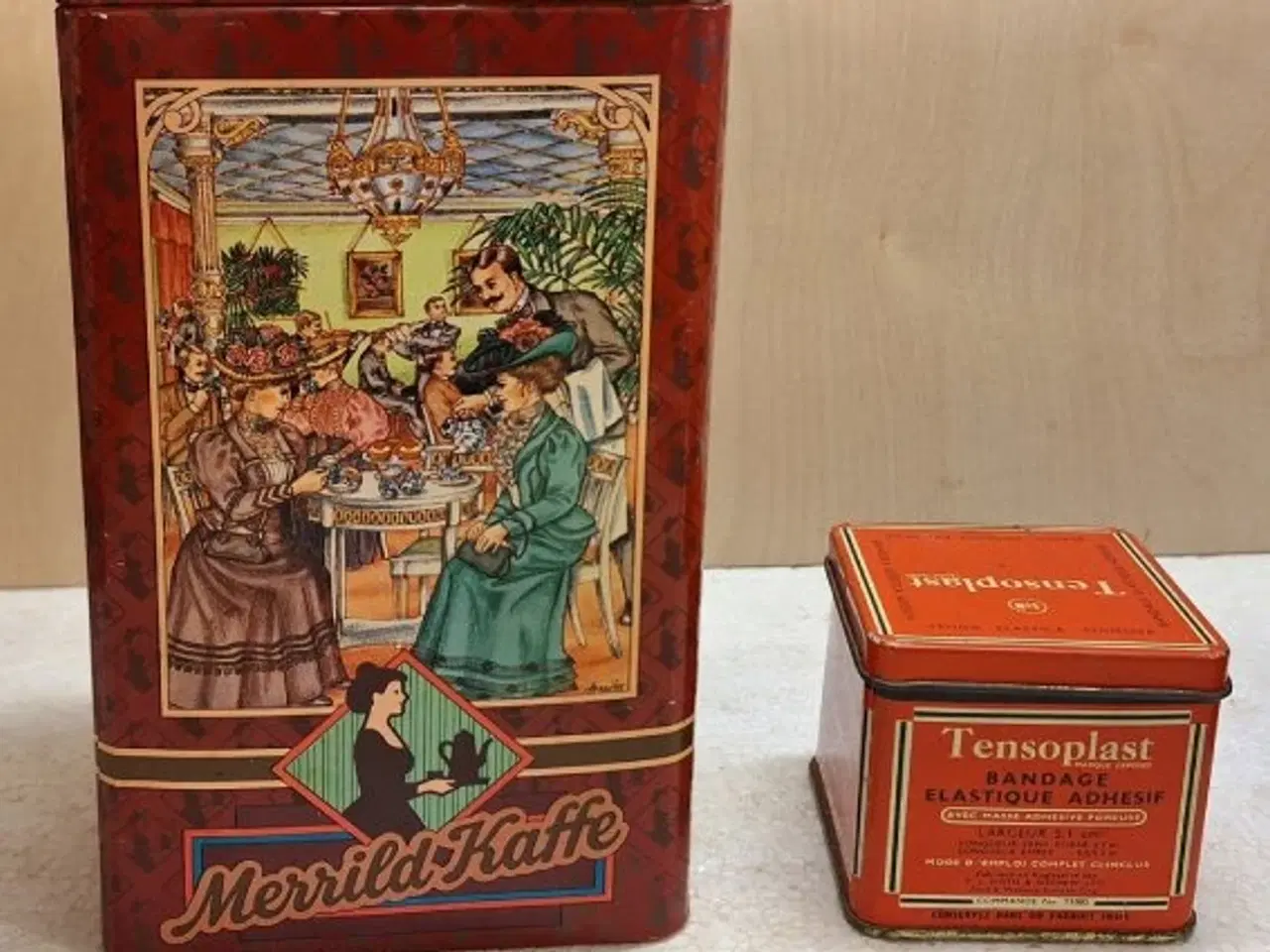 Billede 1 - dåser fra firmaer 