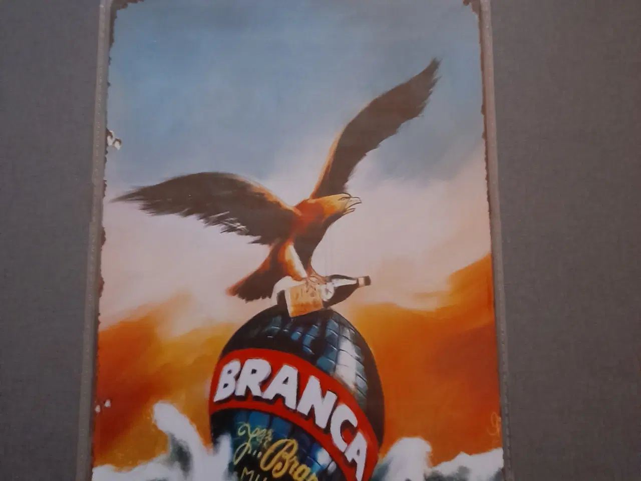 Billede 2 - FERNET BRANCA METAL SKILTE
