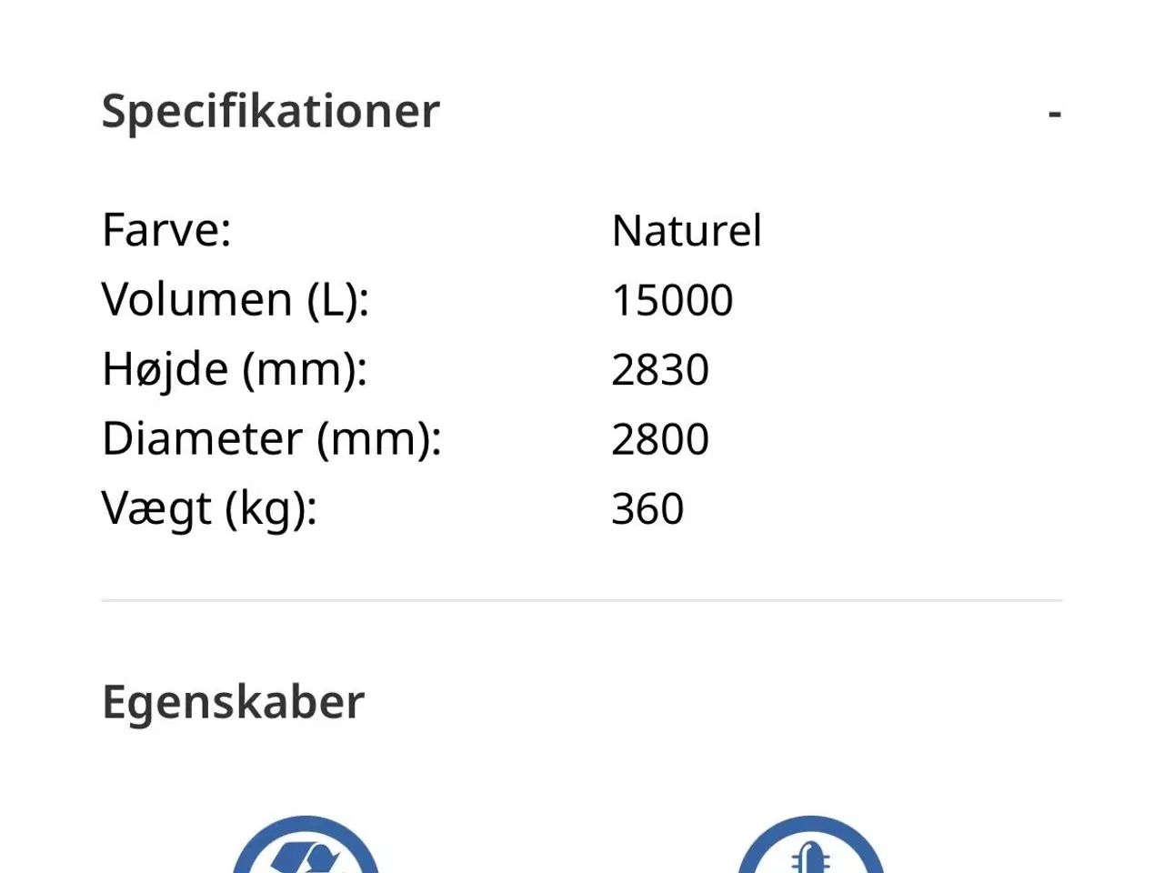 Billede 3 - 15000L beholder / vandtank / gødningstank 