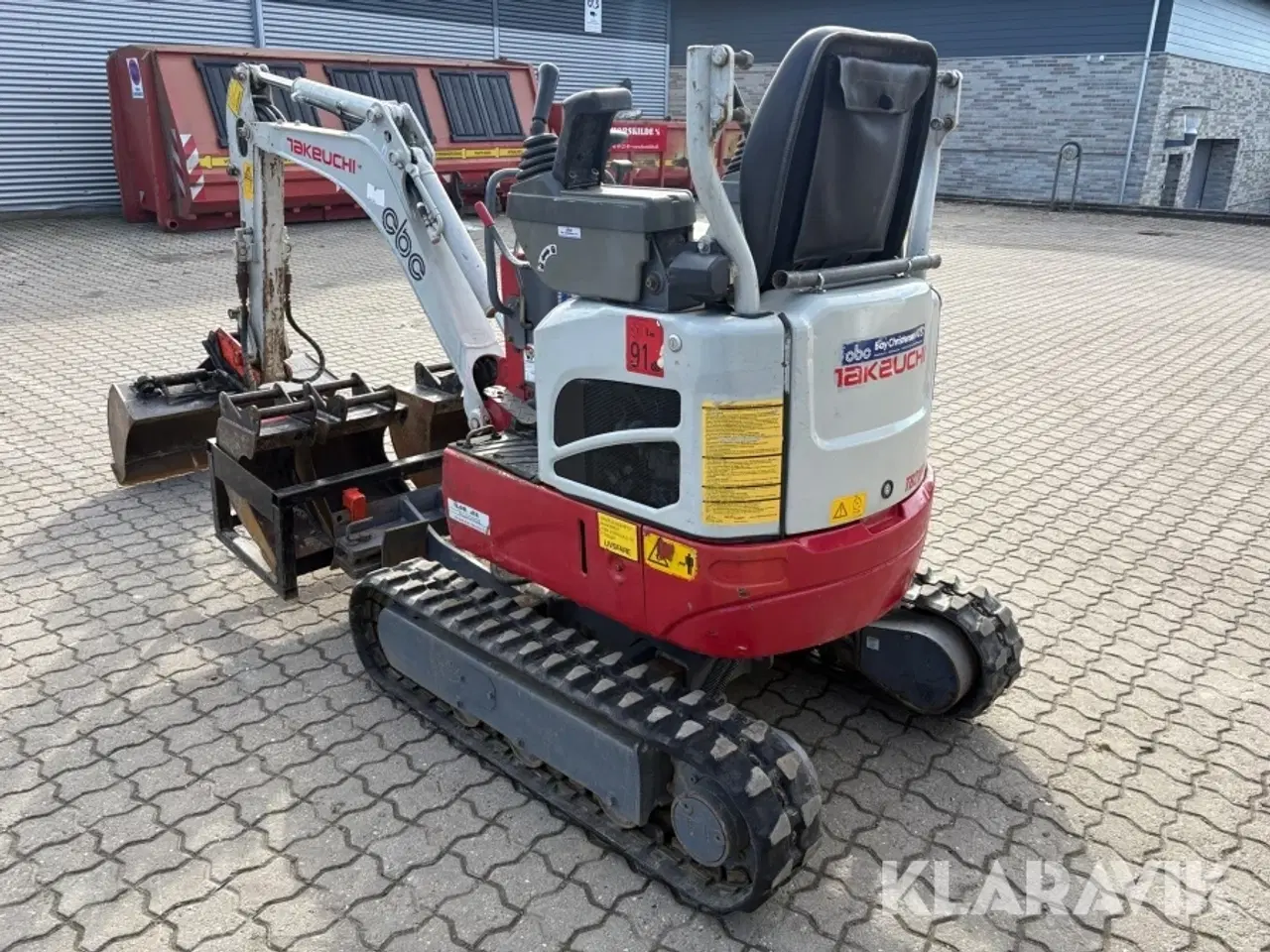 Billede 4 - Minigraver Takeuchi TB210R