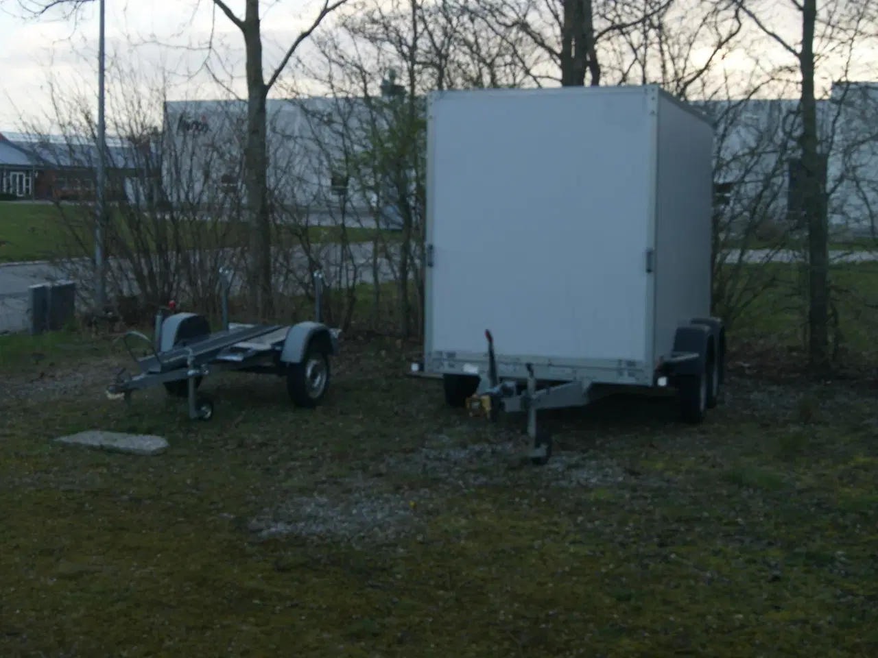 Billede 2 - Flytte trailer m. bagdøre  udlejes. 6270 Tønder. 