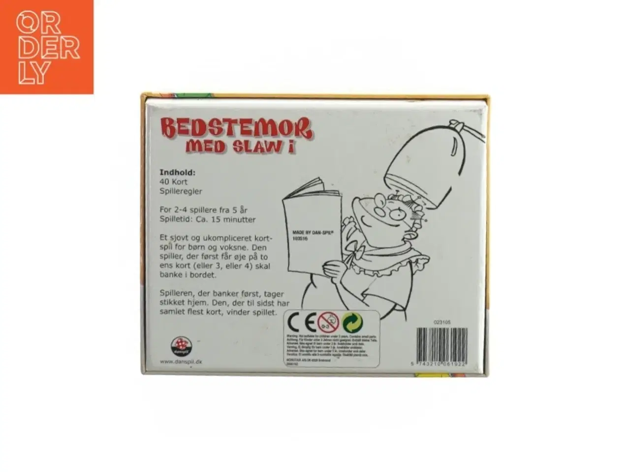 Billede 2 - Bedstemor med slaw i spil  (str. 18 X 15 x 45 cm)