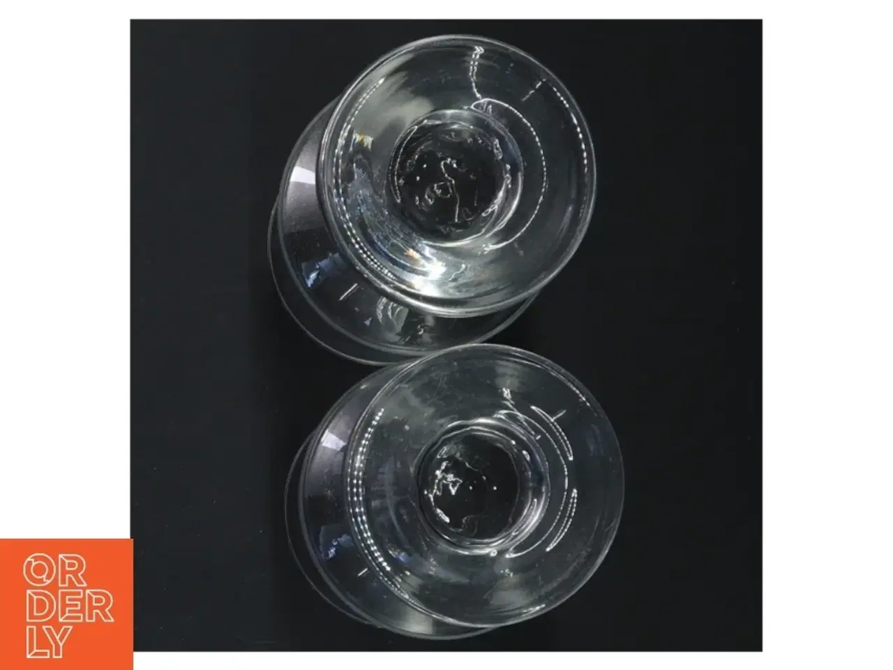 Billede 2 - Sæt med to glas (str. 13,5 cm. 2 styk)