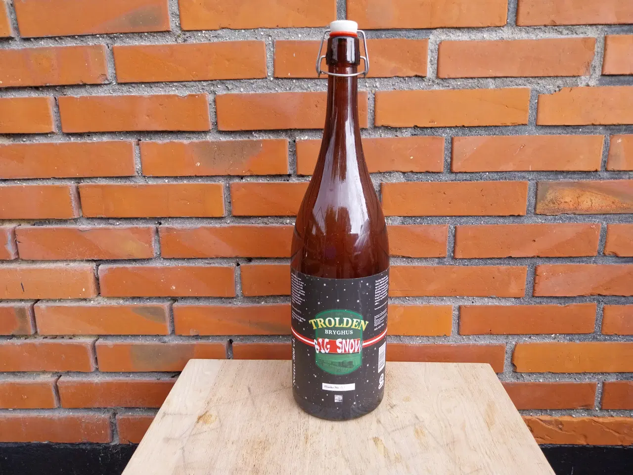 Billede 4 - Store Vin og øl flasker til hjemmebar