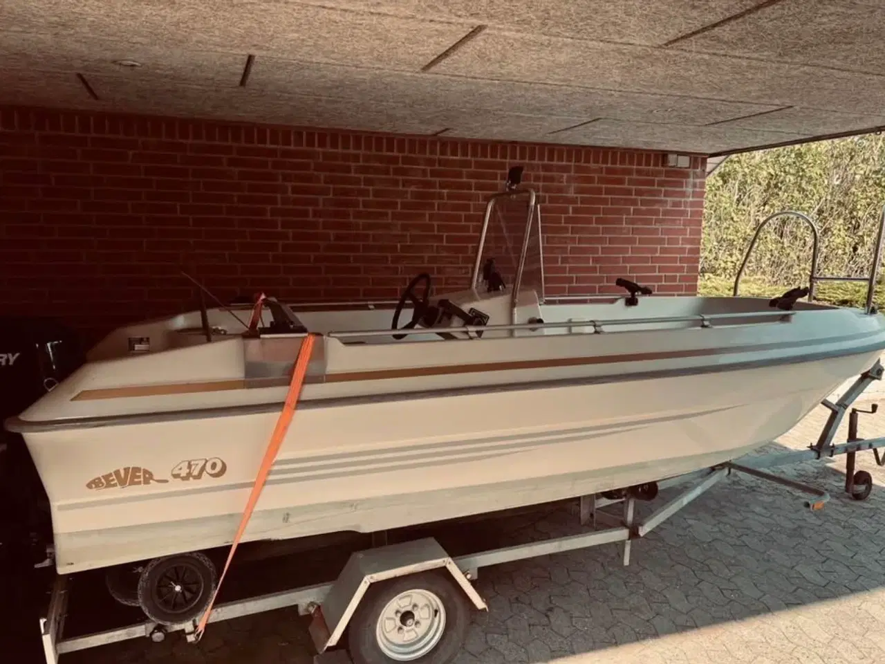 Billede 2 - Beaver 470 Styrepult m/ 40hk Mercury.