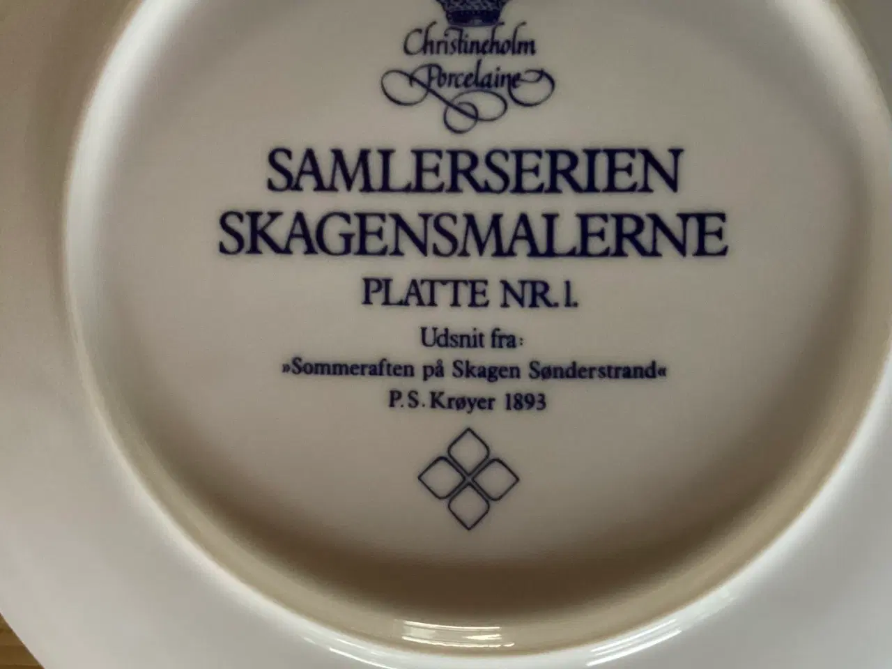 Billede 3 - Skagensmalerne, platter serie 1-10 pris pr. stk.
