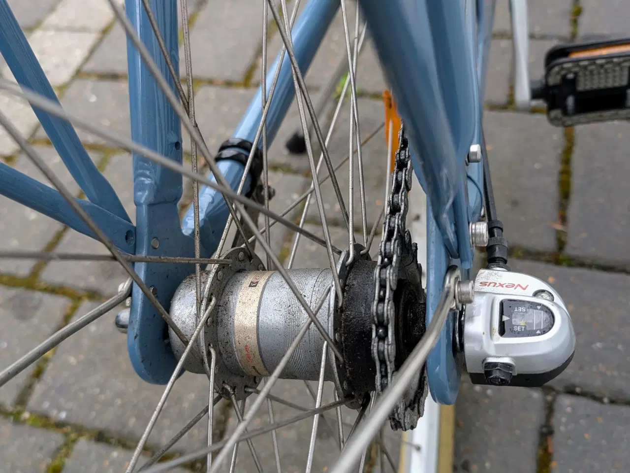 Billede 2 - Pigecykel i flot stand 26" med 3 gear