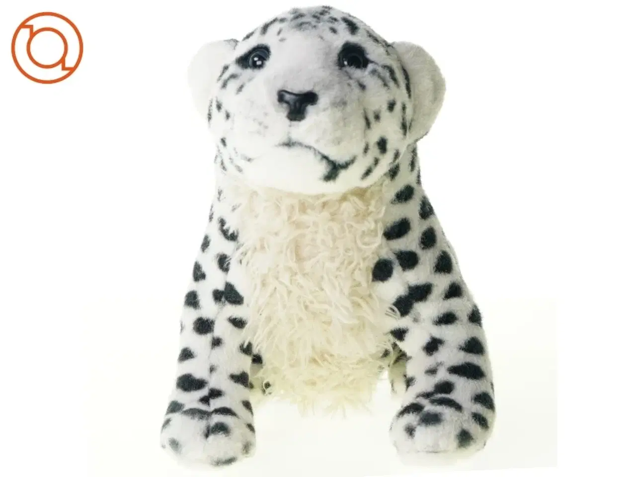 Billede 1 - Bamse sneleopard (str. 30 x 17 x 20 cm)