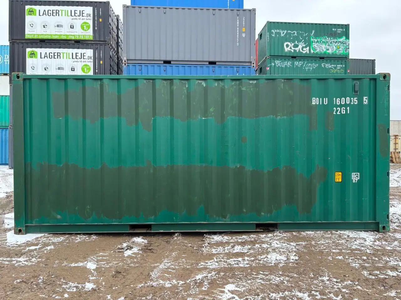 Billede 4 - Står i Hvidovre 20 fods Isoleret Container