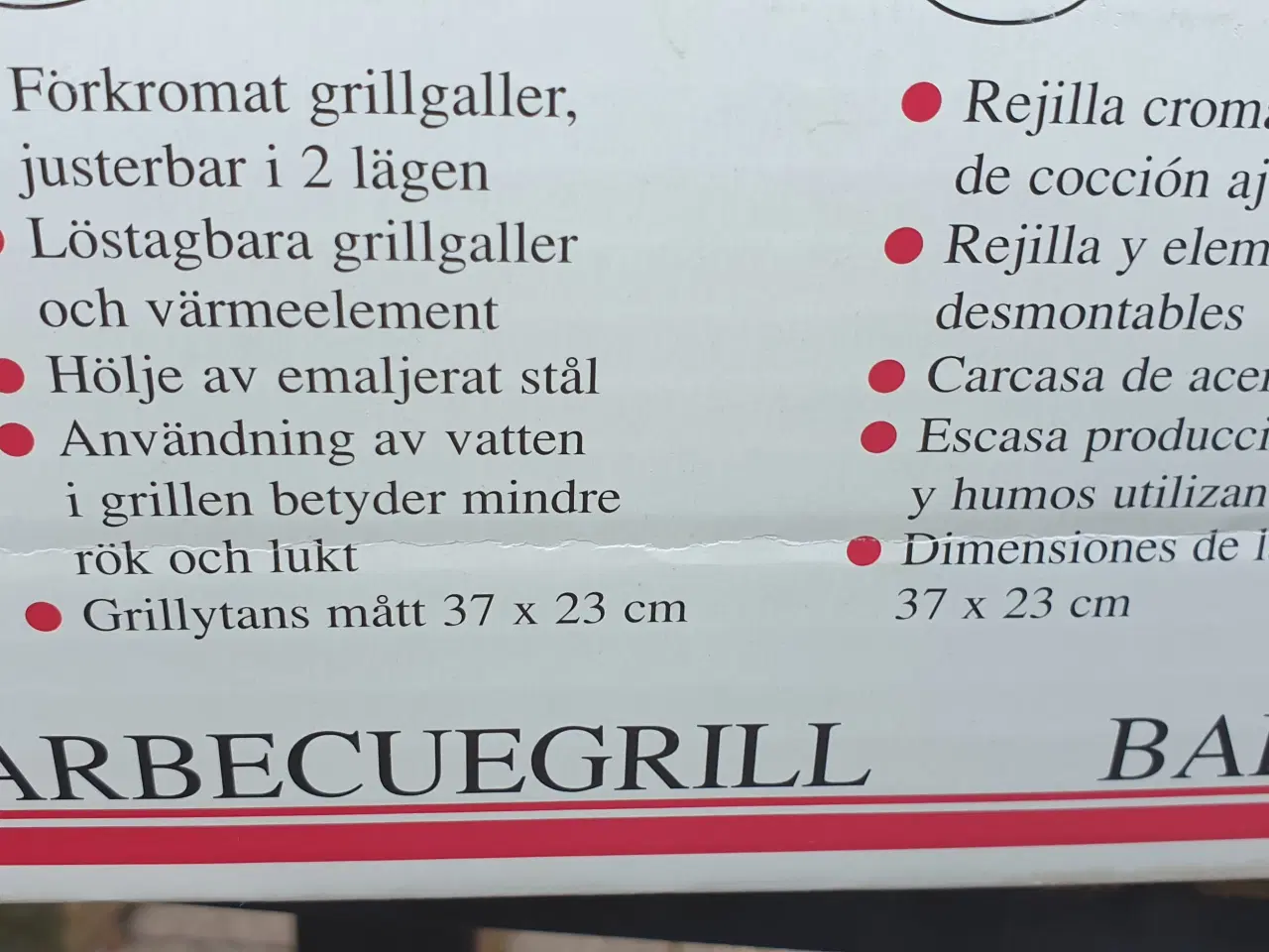 Billede 3 - Praktisk el bord grill