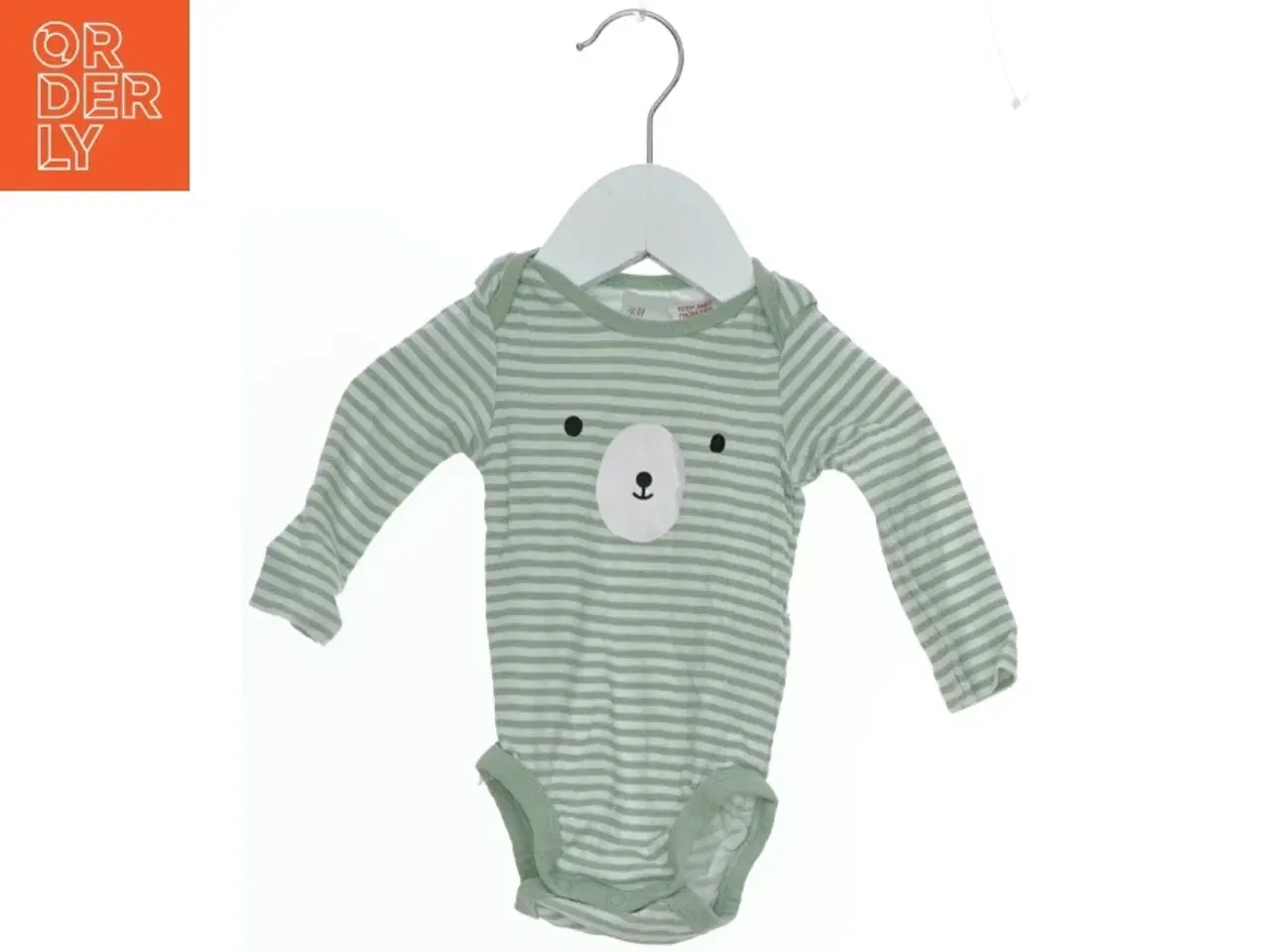 Billede 1 - Stribet bodystocking med motiv fra H&M (str. 62)