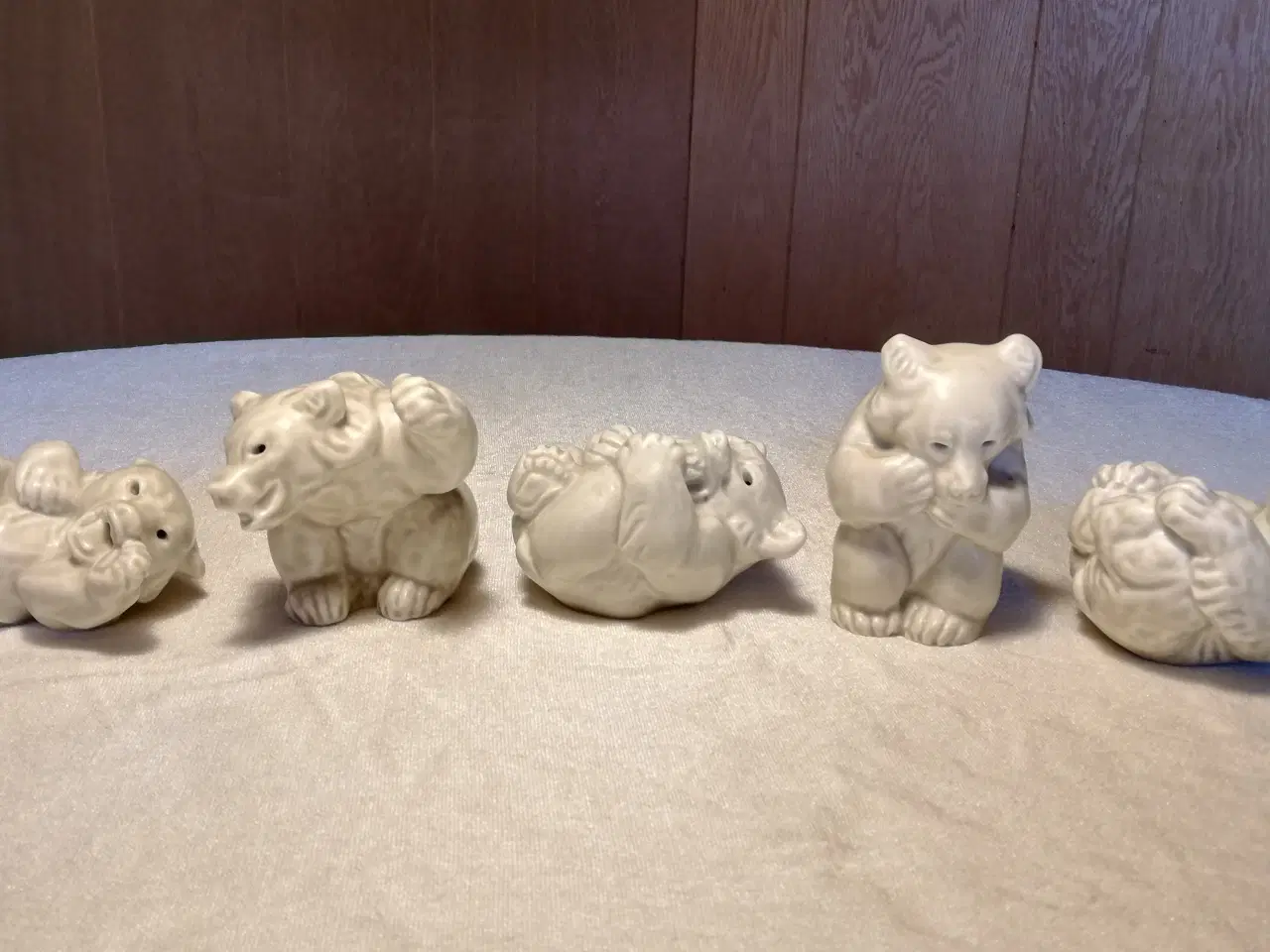 Billede 1 - Celadon bjørne figurer fra Royal Copenhagen