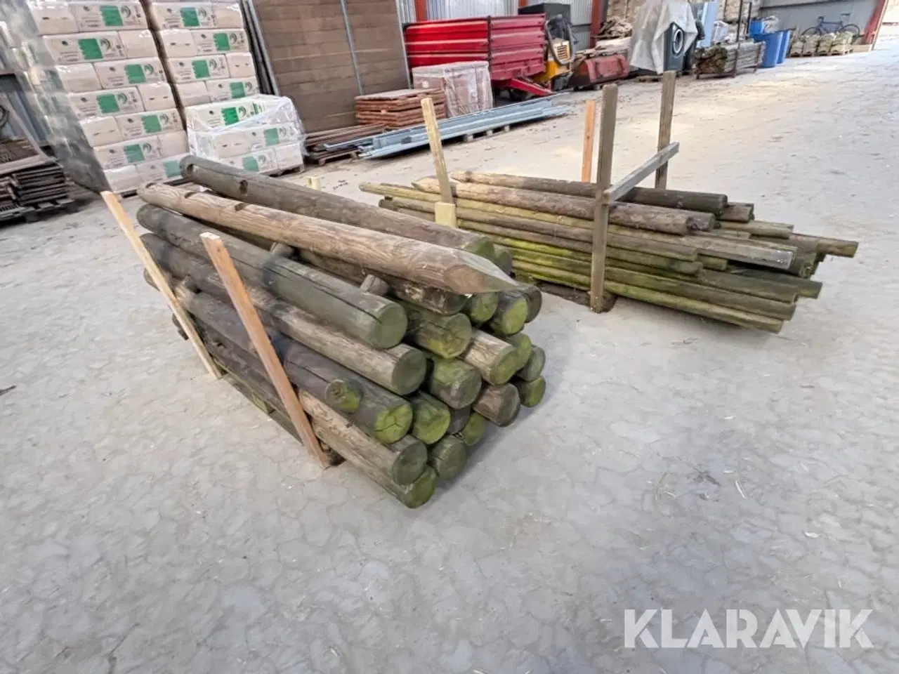 Billede 1 - Stolper assorteret 70 styk