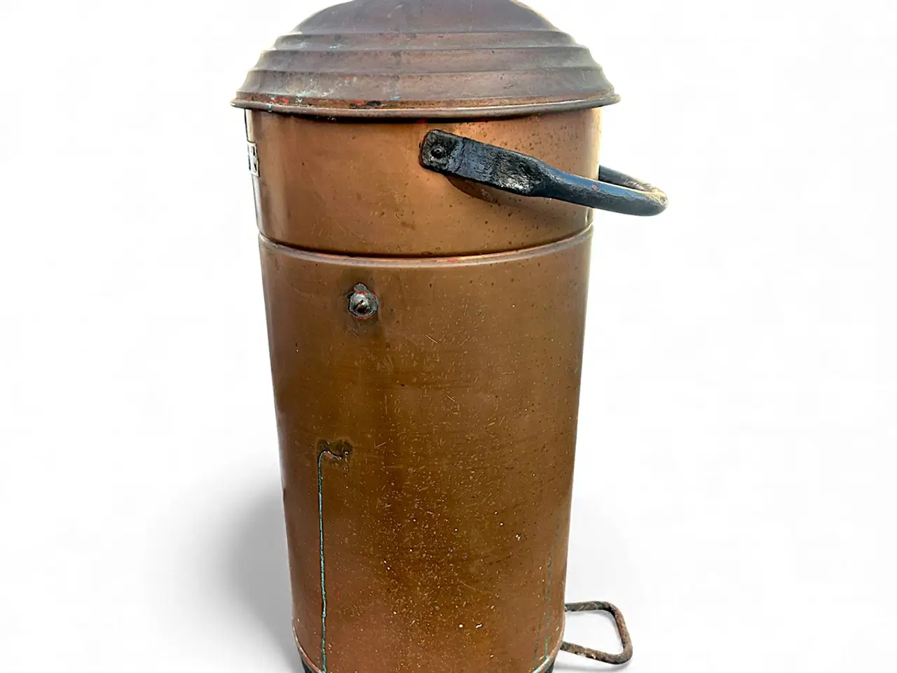 Billede 3 - Kobber brandslukker-spand fra Søværnet Holmen