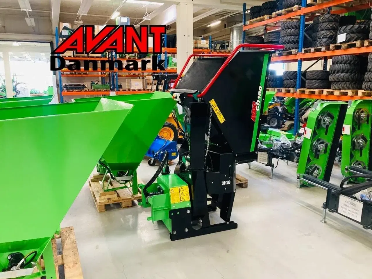 Billede 1 - Avant Flishugger CH180