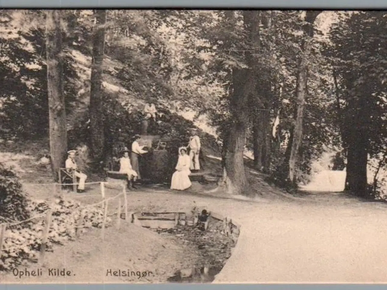 Billede 1 - Ophelia Kilde - Helsingør - Postkort - Ubrugt