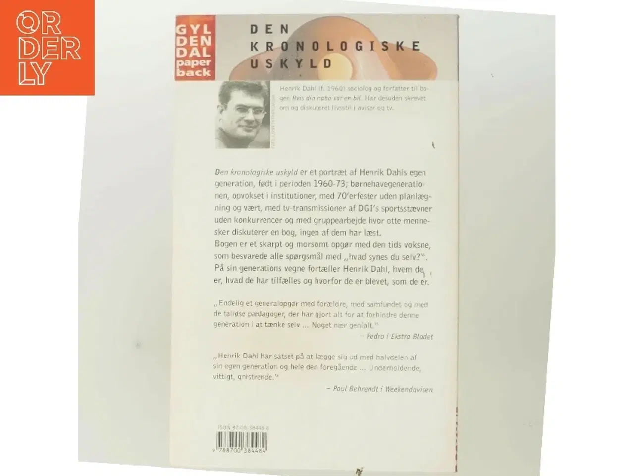 Billede 3 - Den kronologiske uskyld af Henrik Dahl (f. 1960-02-20) (Bog)