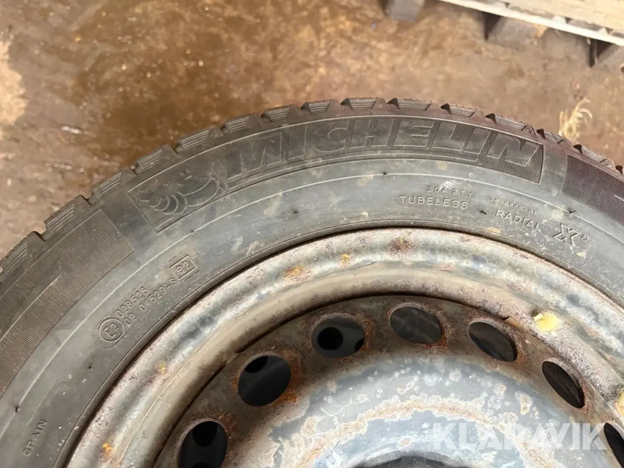 Billede 9 - Dæk med fælg Michelin - 4 styk