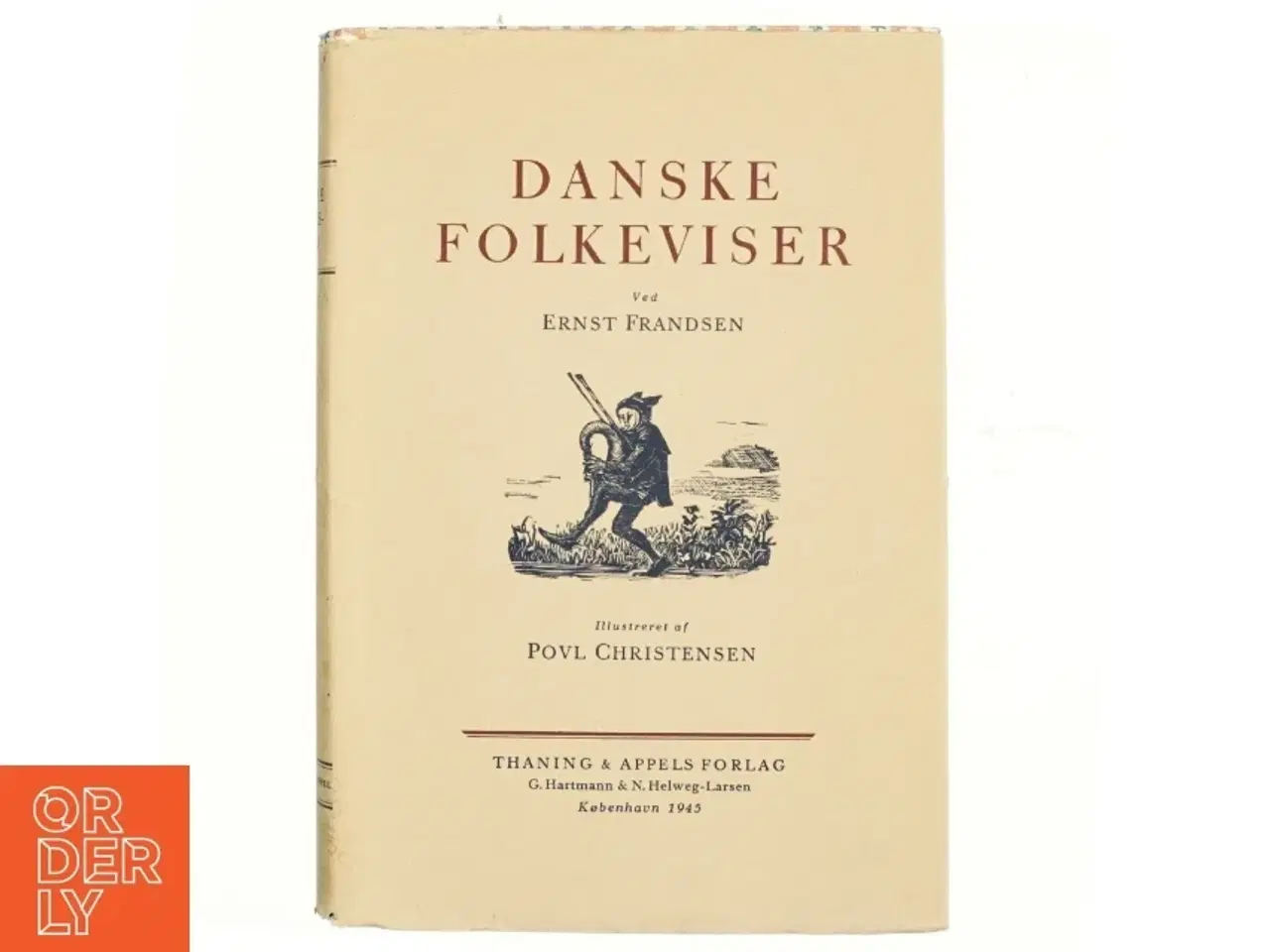 Billede 1 - Danske folkeviser af Ernst Frandsen (bog)