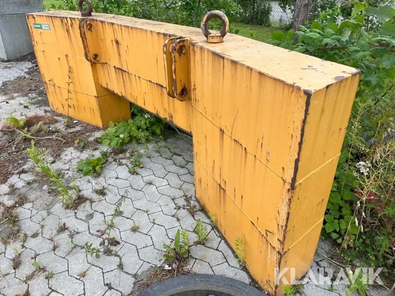 Billede 2 - Ballastklods til kran