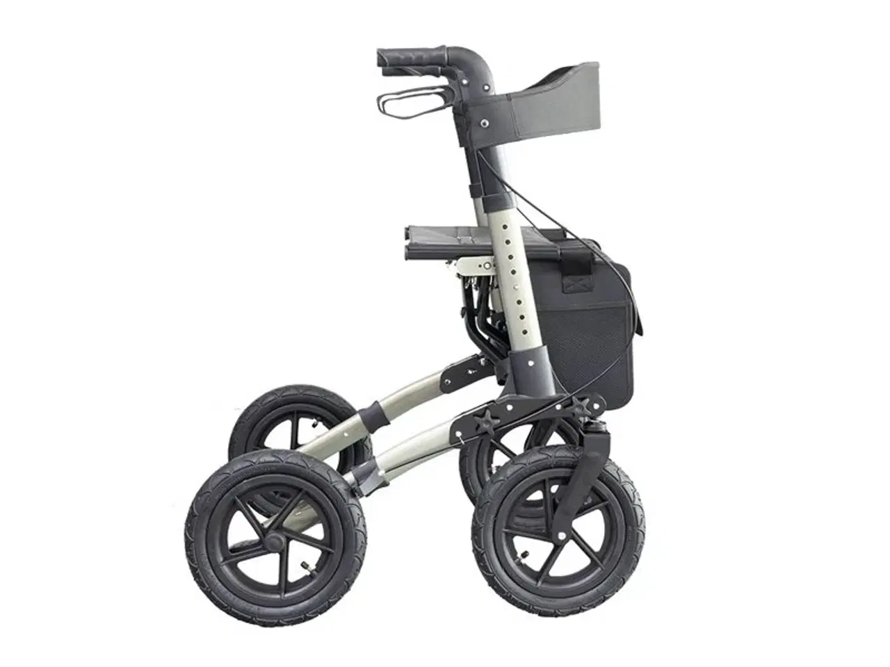Billede 2 - Lindebjerg Rollator HF 200 - Metal Grøn
