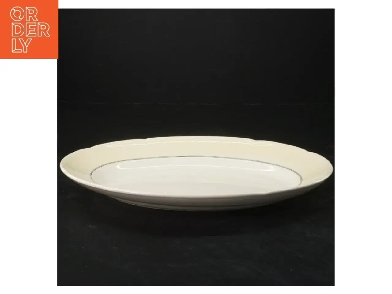 Billede 1 - Aluminia Poul ovalt serveringsfad (str. 28x20 cm)