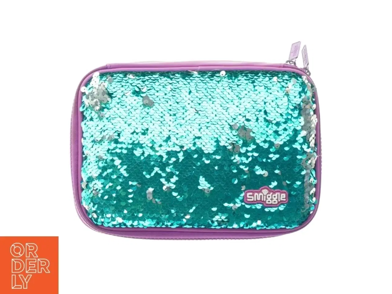 Billede 1 - Pencil case with sequins fra Smiggle (str. 22 x 15 cm)