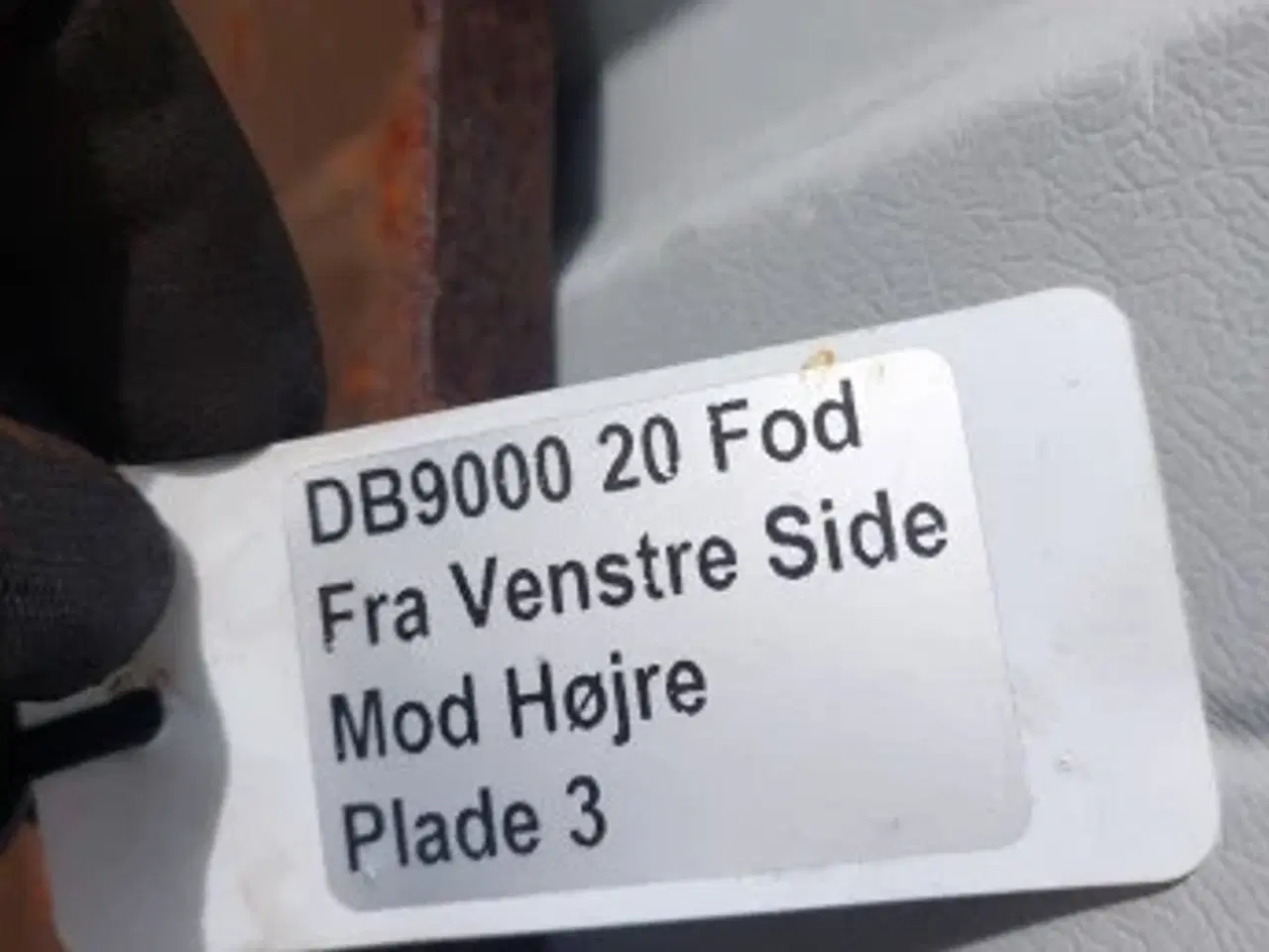 Billede 2 - Dronningborg D9000 20 Fod Powerflow Slidplade LH 28280256